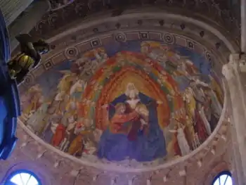 The Coronation of Mary by Bergognone