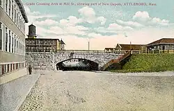 Mill Street, Attleboro, MA, in 1908