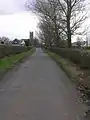 The Mill Vennel looking towards St. Maurs-Glencairn kirk.