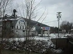 The former Purina Mill and feed store on the western edge of Knoxville, January 2008