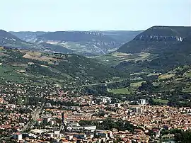 General view of Millau in 2006