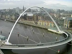 Baltic Gateshead Millennium Bridge