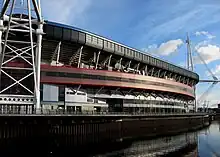 the Millennium Stadium in Cardiff