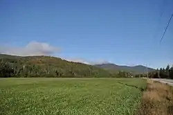 Hills in Dixville from New Hampshire Route 26 in Millsfield