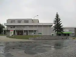 Town hall on the town square