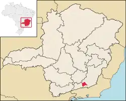 Location of Juiz de Fora