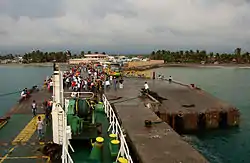 Port of Roxas in Barangay Dangay