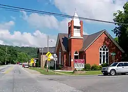 Church in Mineral Bluff