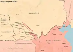 Ming–Turpan conflict, 15th to 16th centuries