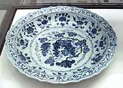 Ming plate 15th century Jingdezhen kilns Jiangxi