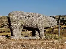 Celtic Verraco, built in the Bronze Age.