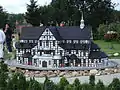 Miniature of the Świdnica Church of Peace in the park of miniatures in Kowary