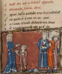 Elie de Saint-Gilles,fol. 95r.