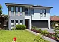 Typical modern suburban home in Flemington, New South Wales