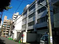 Former Minsei (Democratic Youth League of Japan) Hall (now demolished)