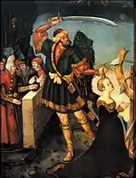 Master IW, Beheading of St. Catherine (1520-1540)