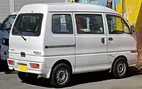 Minicab CL van; rear view