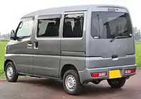 Mitsubishi Minicab CL van rear view