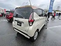 Mitsubishi eK X EV rear view