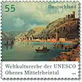 Stamp from 2006, showing the World Heritage Site