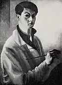 Moïse Kisling, Portrait du peintre (Autoportrait), oil on canvas, 81.3 x 60.3 cm, private collection. Published in Action: Cahiers Individualistes de Philosophie et d'art, July 1920