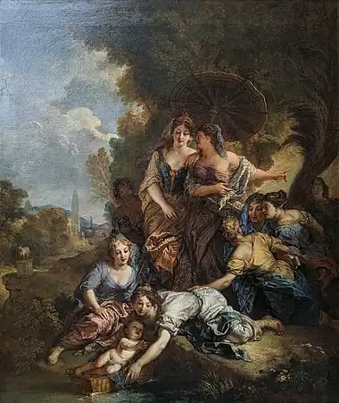 The Finding of Moses (1701; Louvre)
