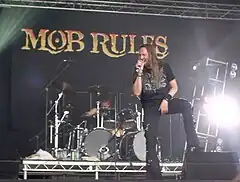 Mob Rules performing in 2008