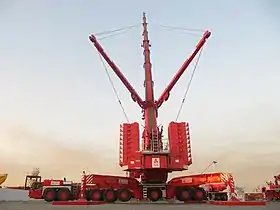 Demag AC1000, a 1000 ton mobile crane