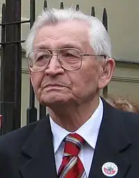 Journalist Leszek Moczulski (Confederation of Independent Poland), 60