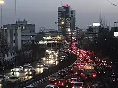 Sattarkhan street in Tehran