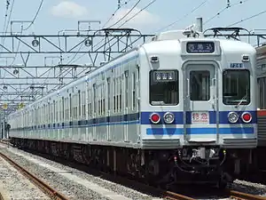 Hokuso 7260 series in August 2007