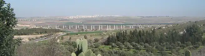Bridge no. 6, Ayalon valley bridge [he]