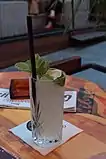 A mojito served in Slovakia