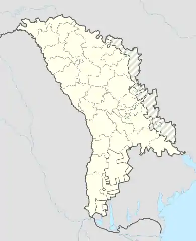 Stăuceni is located in Moldova