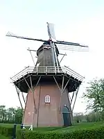 Gristmill ‘De Hoop’ in Sumar, built in 1882