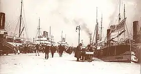 Another image of the pier in XIX century