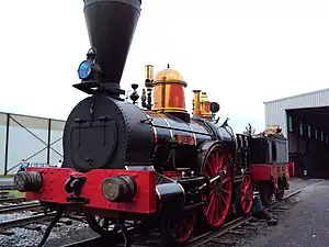 Exporail Museum, John Molson Steam Locomotive reproduction