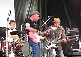 Monkeyfest performing at the Kitchener Blues Festival in 2010
