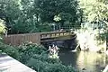 Lehigh Canal aqueduct over Monocacy Creek in Bethlehem