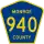 County Road 940 marker