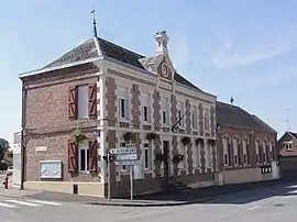 The town hall of Mont-d'Origny