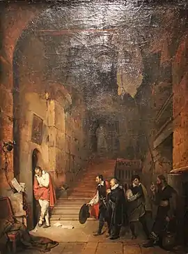 Montaigne Visiting Torquato Tasso in Prison (1820)(Musee Fabre, Montpellier)