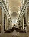 Interior view of Montauban Cathedral.