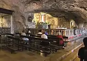 The cave where the Archangel Michael is said to have appeared.