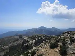 Monte Stellu seen from Cima à e Follicce