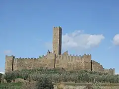 South view of the castle