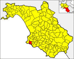 Montecorice within the Province of Salerno