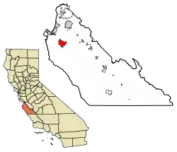 Location of Rancho Tularcitos