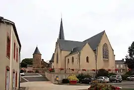 The church of Saint Georges, in Montigné-le-Brillant