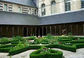 The abbey cloisters